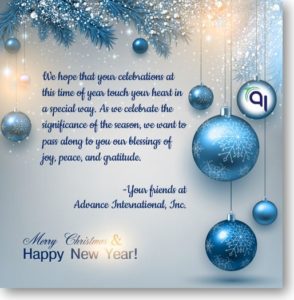 Merry Christmas, Happy Holidays & a Prosperous New Year! - Advance ...